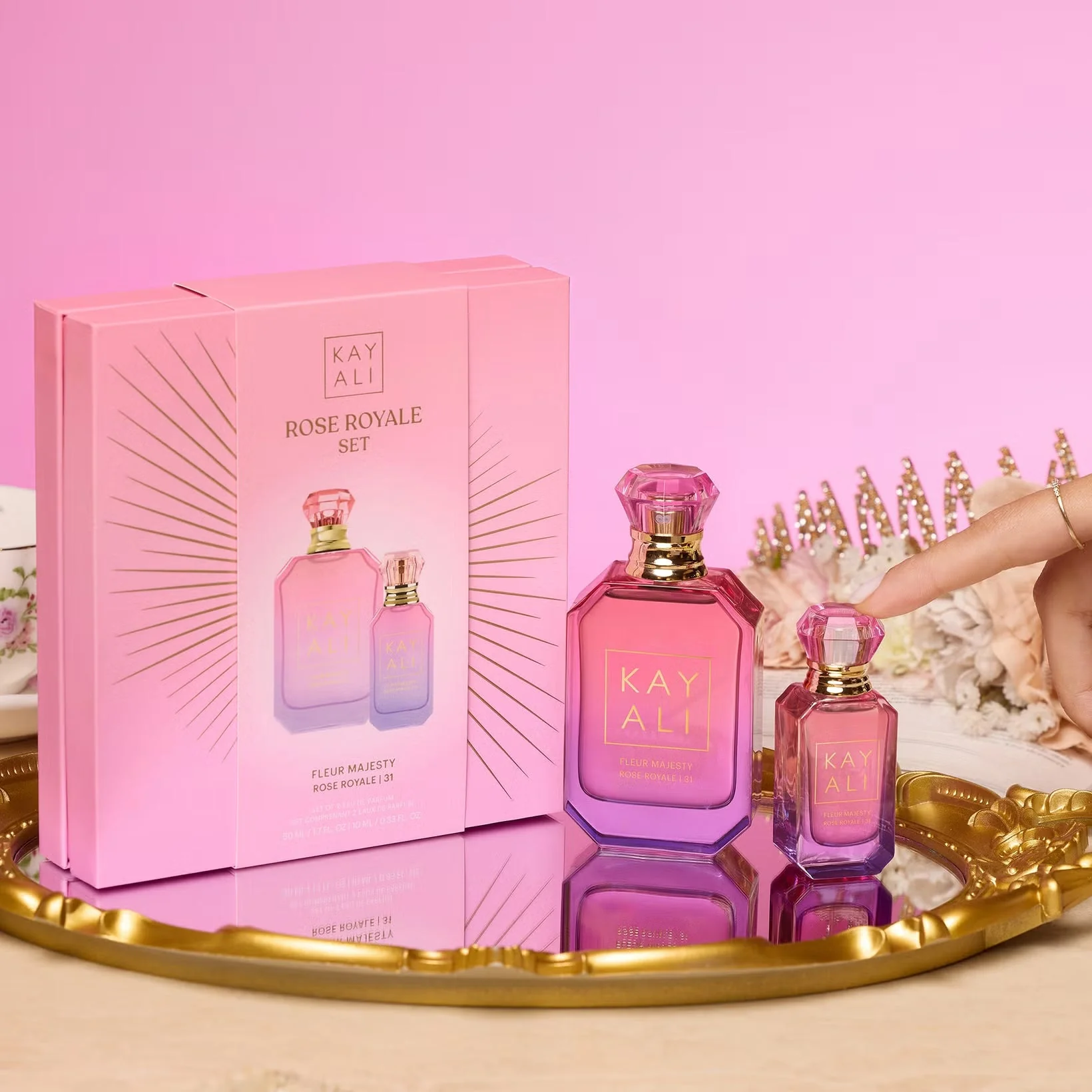 Fleur Majesty Duo Set (Fleur Majesty Rose Royale) - Image 4